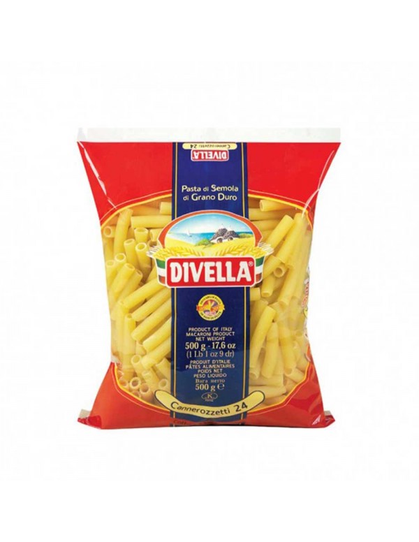 Divella - Pasta N°024 Cannerozzetti 500gr, 1344τμχ (παλέτα)