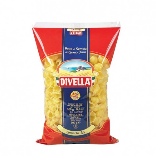 Divella - Ζυμαρικά N°045 Νιόκι 500 γρ., 1008 τμχ (παλέτα)