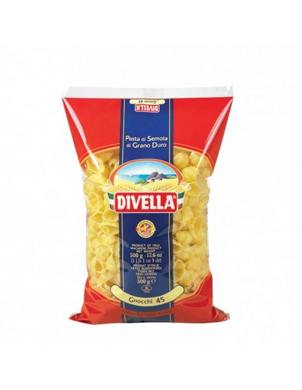 Divella - Ζυμαρικά N°045 Νιόκι 500 γρ., 1008 τμχ (παλέτα)