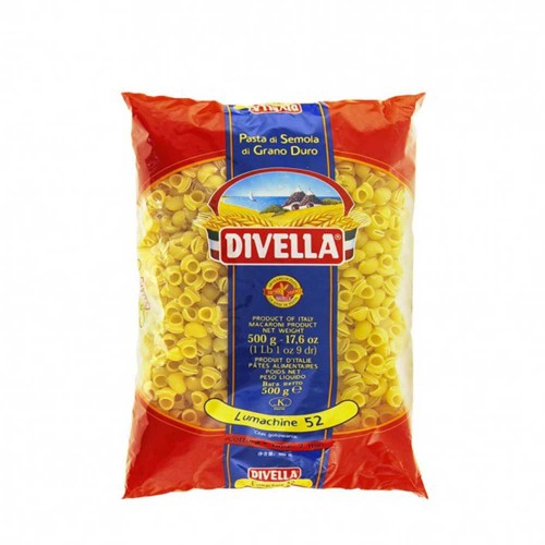 Divella - Pasta N°052 Lumachine 500gr, 1152τμχ (παλέτα)