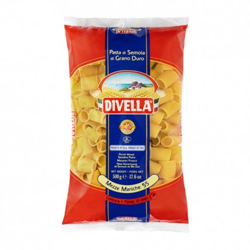 Divella - Pasta N°055 Mezze Maniche 500gr, 864τμχ (παλέτα)
