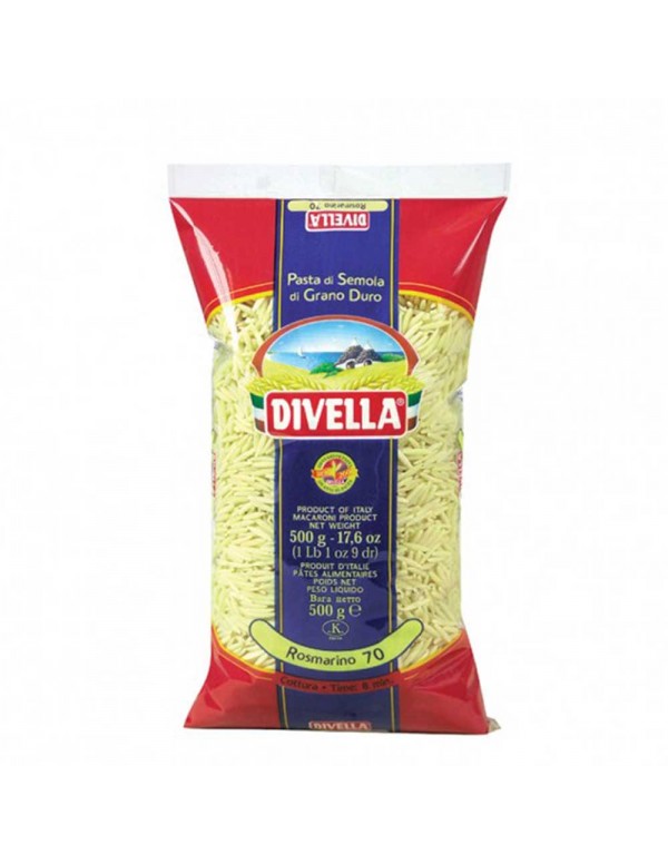Divella - Ζυμαρικά N°073 Seme di Cicoria 500gr, 1152 τμχ (παλέτα)