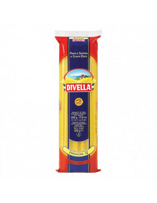 Divella - Pasta Tip. Καν. N°012 Fettuccine 500gr, 2592τμχ (παλέτα)