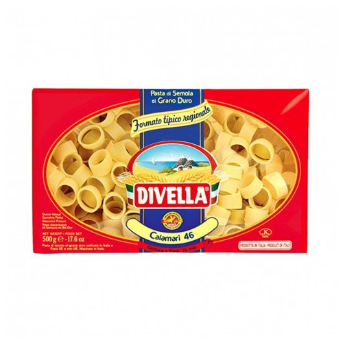 Divella - Specialità N°046 Δίσκος 500 γρ Καλαμάρι, 432 τμχ (παλέτα)