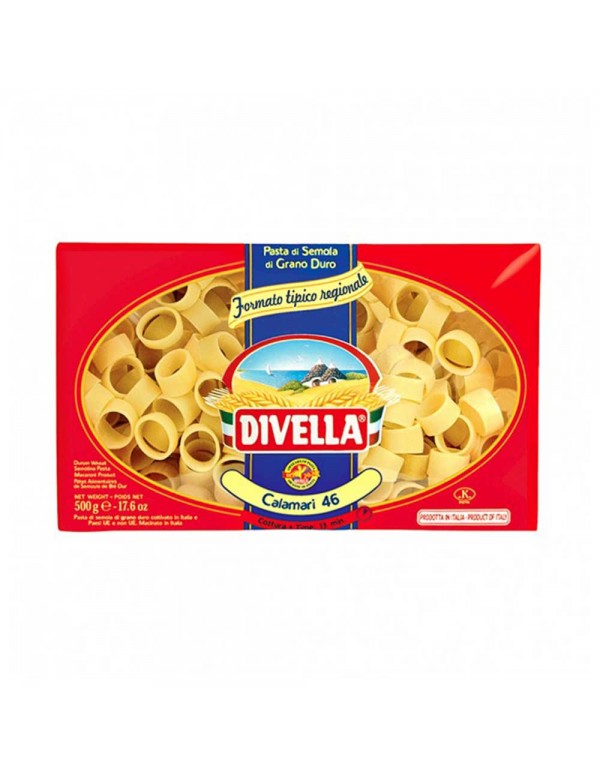 Divella - Specialità N°046 Δίσκος 500 γρ Καλαμάρι, 432 τμχ (παλέτα)