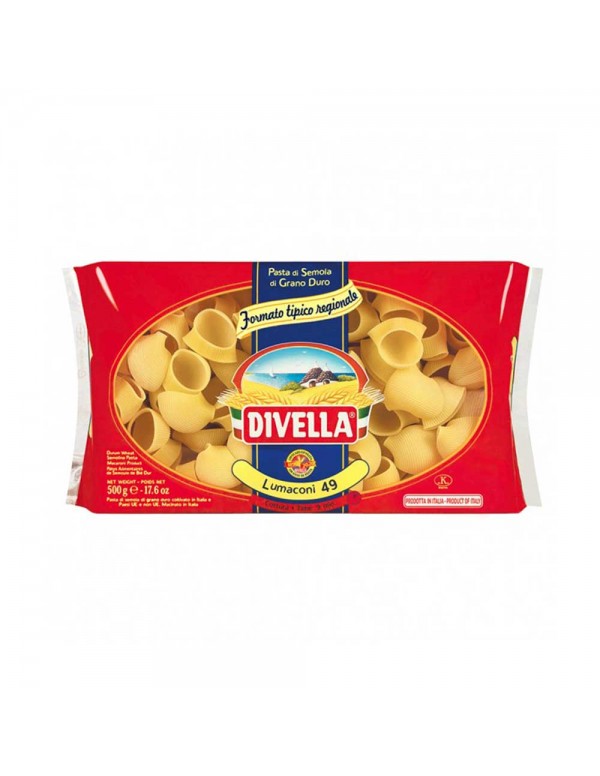 Divella - Specialità N°049 Δίσκος 500gr Lumaconi, 432 τεμ (παλέτα)