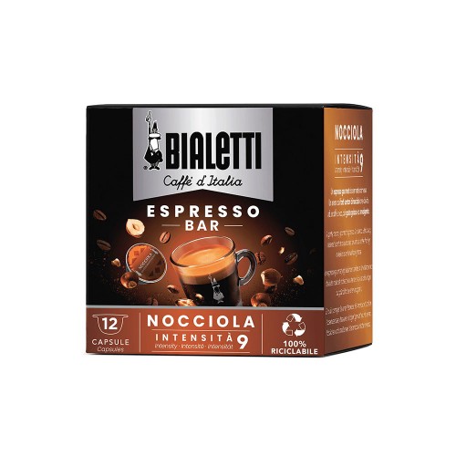 Bialetti - Hazelnut 12 Κάψουλες 1728τμχ (παλέτα)