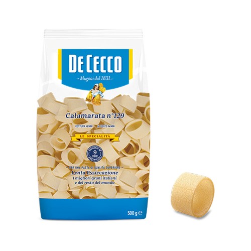 De Cecco - "Le Specialità" 500gr N°129 Calamarata, 192τμχ (παλέτα)