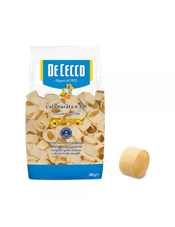 De Cecco - "Le Specialità" 500gr N°129 Calamarata, 192τμχ (παλέτα)