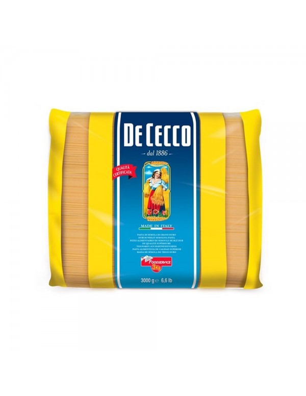 De Cecco - Ζυμαρικά 3Kg N°007 Linguine, 240τμχ (παλέτα)