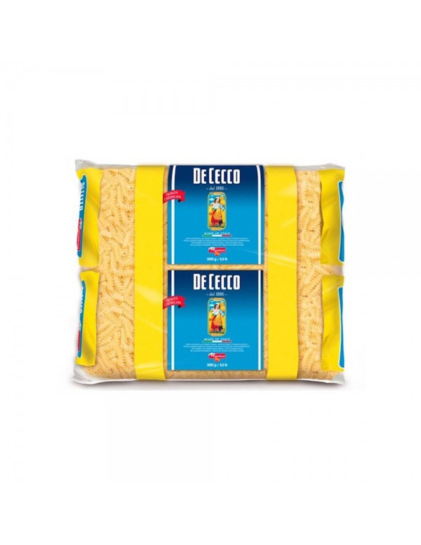 De Cecco - Ζυμαρικά 3Kg N°034 Fusilli, 48τμχ (παλέτα)
