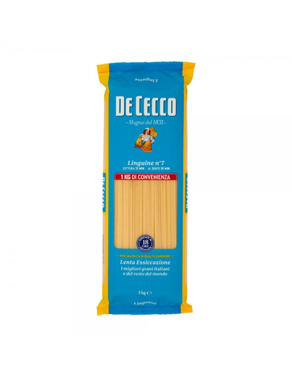 De Cecco - Pasta N°007 Linguine 1Kg, 816τμχ (παλέτα)