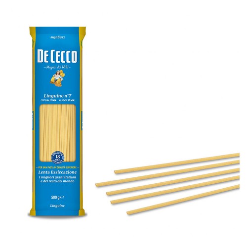 De Cecco - Ζυμαρικά N°007 Linguine 500gr, 1632 τμχ (παλέτα)