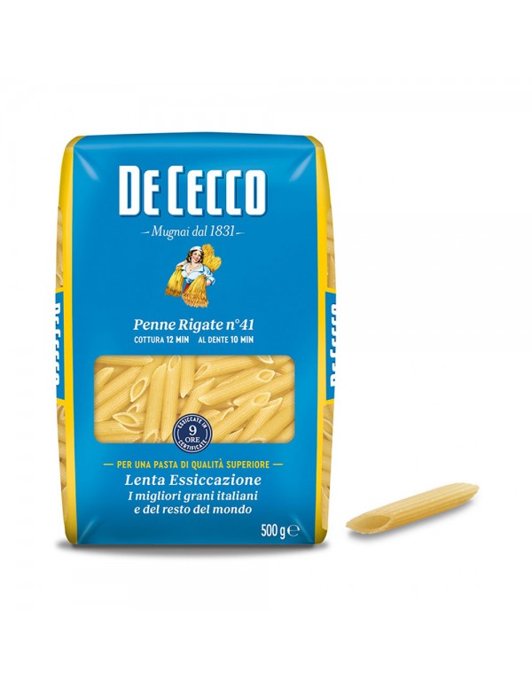 De Cecco - Pasta N°041 Penne Rigate 500gr, 576τμχ (παλέτα)