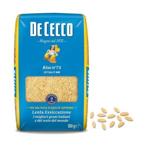 De Cecco - Ζυμαρικά N°074 Riso 500gr, 672τμχ (παλέτα)