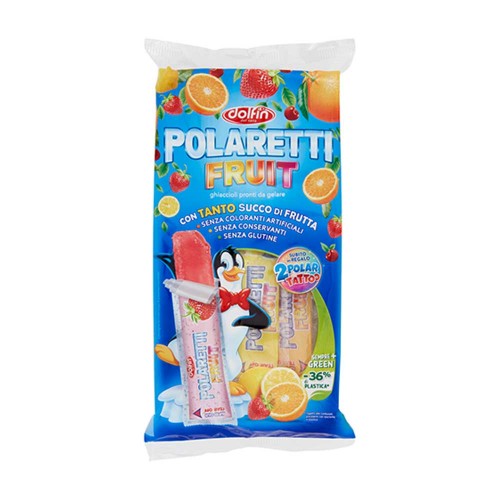 Polaretti - Πράσινο Φρούτο 10x42ml με Έκπληξη, 980 τεμάχια (παλέτα)