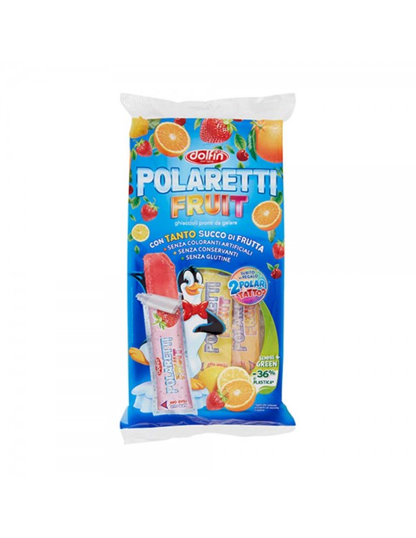 Polaretti - Πράσινο Φρούτο 10x42ml με Έκπληξη, 980 τεμάχια (παλέτα)