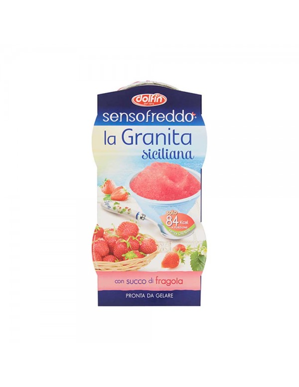 Senso - Freddo Granita 2x100ml Φράουλα, 1536τμχ (παλέτα)