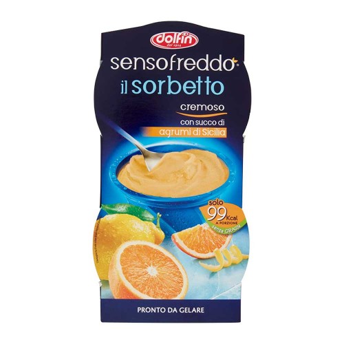 Senso - Σορμπέ Freddo 2x100ml Εσπεριδοειδή Σικελίας, 1536 τεμάχια (παλέτα)