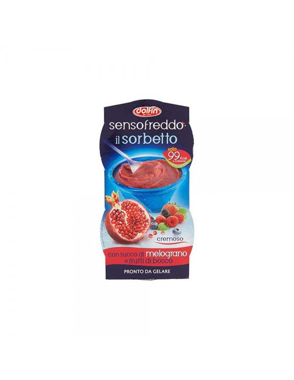 Senso - Freddo Sorbet 2x100ml Ρόδι & Μούρα, 1536 τμχ (παλέτα)