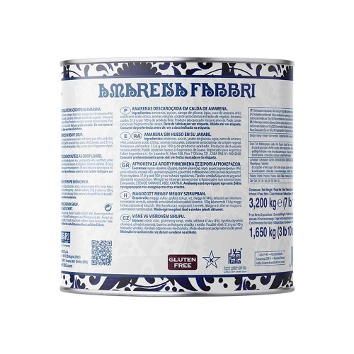 Fabbri - Black Cherry Tin 3,2Kg 16/18, 480τμχ (παλέτα)
