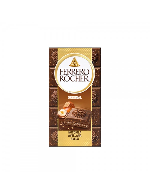Ferrero - Rocher Tablet 90gr Γάλα & Φουντούκια, 2304τμχ (παλέτα)