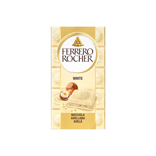 Ferrero - Rocher Tablet 90gr Λευκά & Φουντούκια, 2304τμχ (παλέτα)