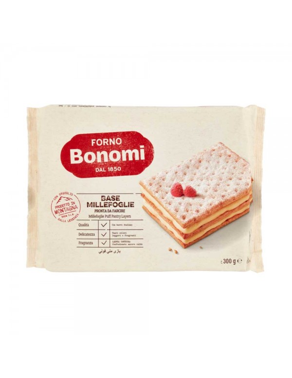 Forno Bonomi - Βάση ανά Torte Millefoglie 300gr, 640τμχ (παλέτα)