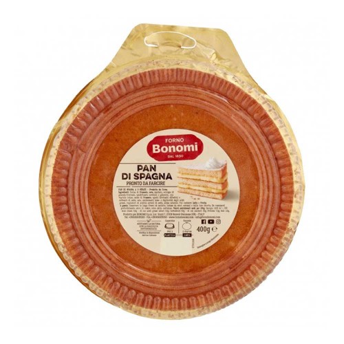 Forno Bonomi - Βάση για κέικ παντεσπάνι 400 γρ., 1296 τεμάχια (παλέτα)