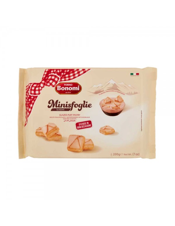 Forno Bonomi - Μίνι Γλασέ Σφολιάτας 200g, 320 τεμάχια (παλέτα)