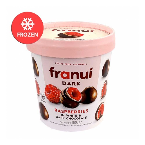 Franuì - Σμέουρο 150γρ Λευκή & Μαύρη Σοκολάτα, 912 τεμάχια (παλέτα)