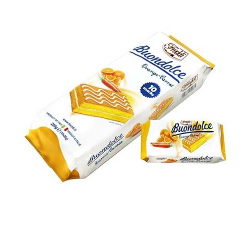 Freddi - Buondolce 250γρ Πορτοκάλι και Καρότο 10 τεμάχια, 800 τεμάχια (παλέτα)