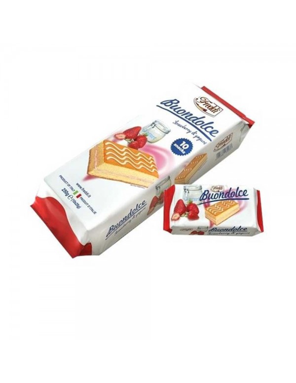 Freddi - Buondolce 250γρ Φράουλα και Γιαούρτι 10 τεμάχια, 840 τεμάχια (παλέτα)