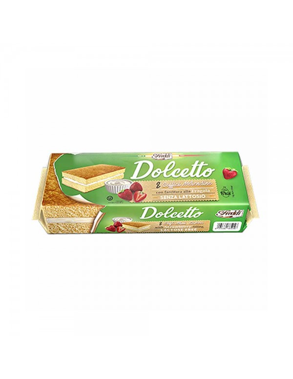 Freddi - Dolcetto 200gr κρέμα φράουλας 8τμχ, 840τμχ (παλέτα)