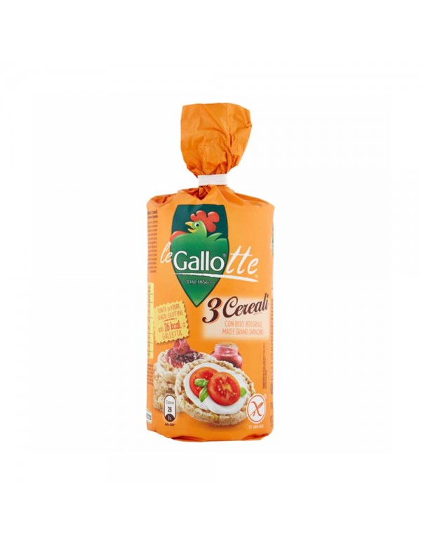 Gallo - Le Gallotte 100gr 3 Δημητριακά, 576 τεμάχια (παλέτα)