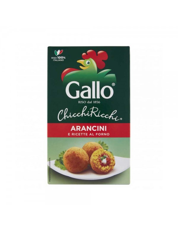 Gallo - Λευκό Ρύζι 850 γρ Chicchiricchi Arancini, 720 τμχ (παλέτα)