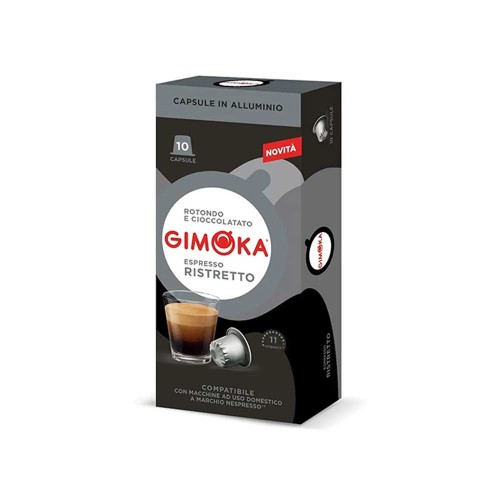 Gimoka - 10 Caps All. *Nespresso Ristretto 55gr, 2720τμχ (παλέτα)