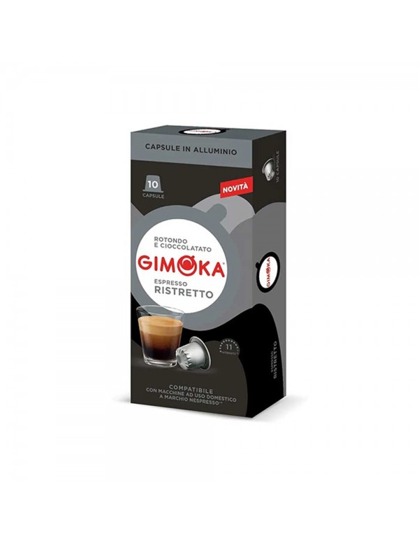 Gimoka - 10 Caps All. *Nespresso Ristretto 55gr, 2720τμχ (παλέτα)