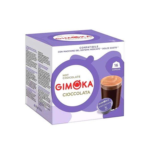Gimoka - 16 Κάψουλες Σοκολάτας 224γρ *Dolce Gusto, 702 τεμάχια (παλέτα)