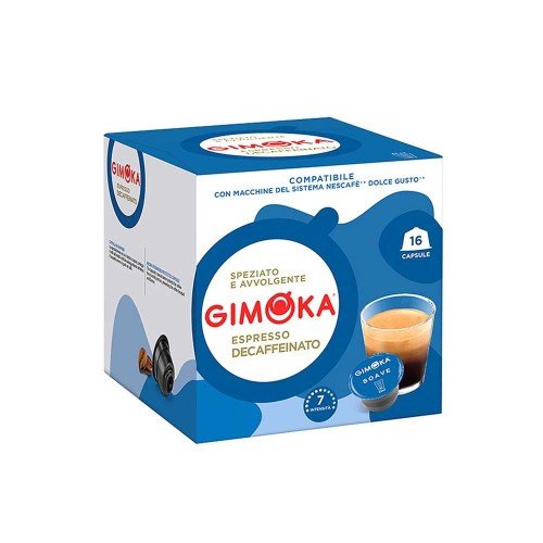 Gimoka - 16 Κάψουλες Decaffeine 112gr *Dolce Gusto, 702 τεμάχια (παλέτα)