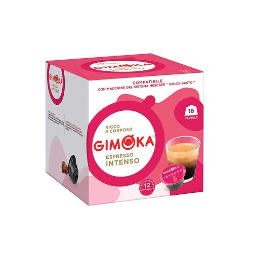 Gimoka - 16 κάψουλες Intenso 112gr *Dolce Gusto, 702 τεμάχια (παλέτα)