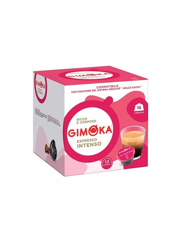 Gimoka - 16 κάψουλες Intenso 112gr *Dolce Gusto, 702 τεμάχια (παλέτα)