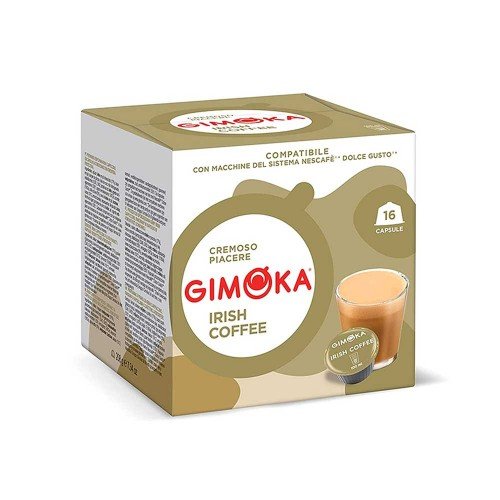 Gimoka - 16 κάψουλες Ιρλανδικού καφέ 208γρ *Dolce Gusto, 702 τεμάχια (παλέτα)