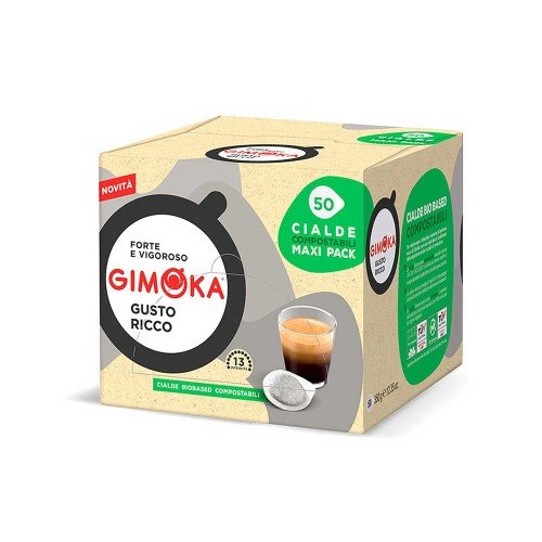 Gimoka - 50 κάψουλες πλούσιας γεύσης 350gr, 240 τεμάχια (παλέτα)