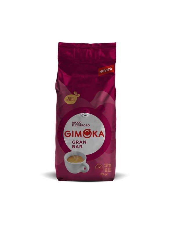 Gimoka - Κόκκοι Καφέ 1000γρ Gran Bar, 648 τεμάχια (παλέτα)