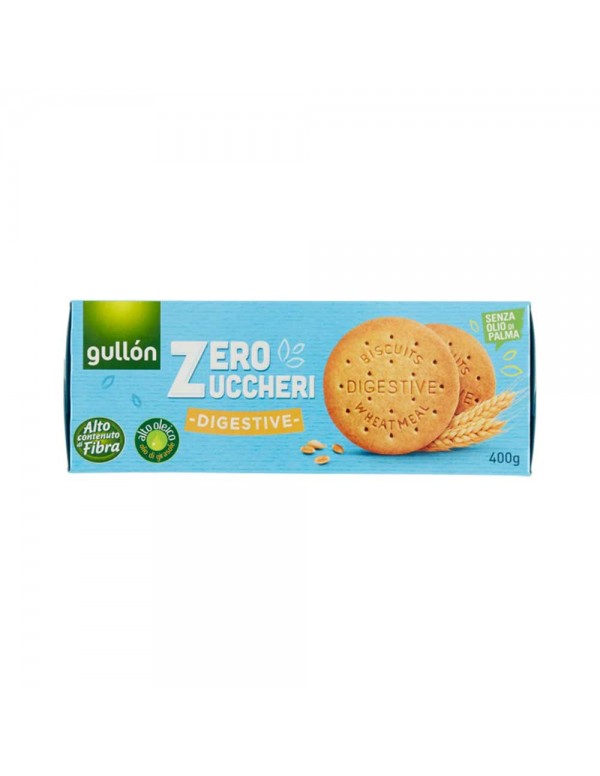 Gullón - Χωρίς Ζάχαρη 400γρ Digestive, 1200 τεμάχια (παλέτα)