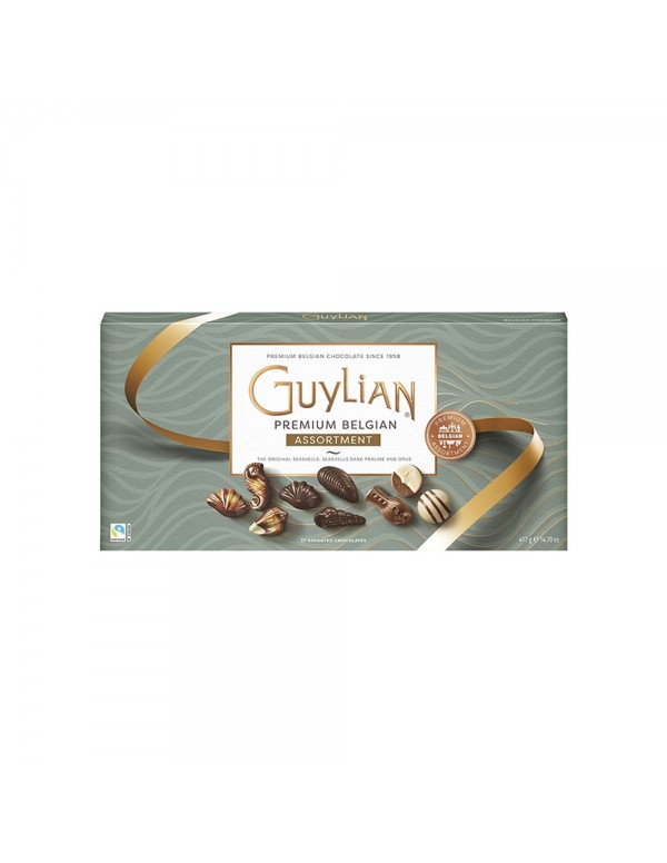 Guylian - Κουτί με κοχύλια Chocolate Deluxe 417γρ, 648τμχ (παλέτα)