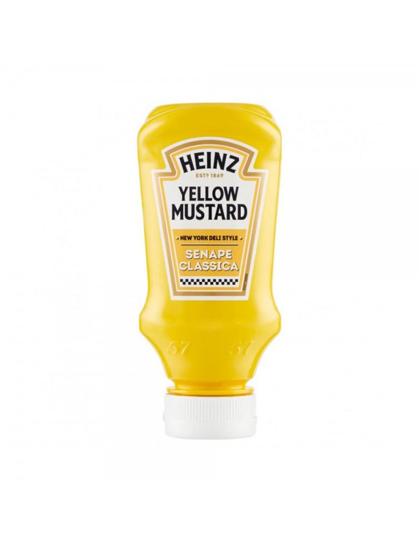 Heinz - Yellow Mustard Mustard Classic 240gr, 1904τμχ (παλέτα)