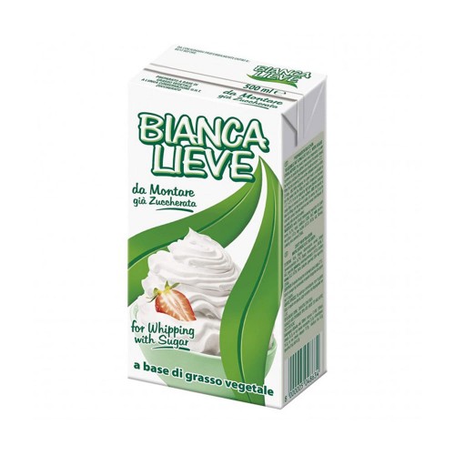 Bianca - Κρέμα γάλακτος Lieve ήδη ζαχαρωμένη 500ml, 1008 τεμάχια (παλέτα)