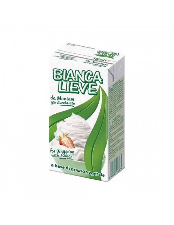 Bianca - Κρέμα γάλακτος Lieve ήδη ζαχαρωμένη 500ml, 1008 τεμάχια (παλέτα)